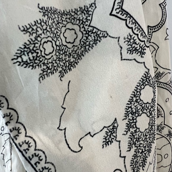 ETRO WHITE MULTI COTTON SHIRT SIZE IT 44 / US 8 NWTS! - Picture 16 of 17